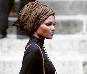 Как повязать красиво шарф на голове