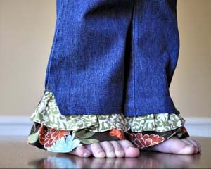 Как удлинить брюки