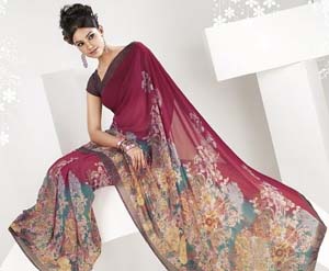 Как завязывать сари