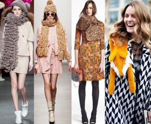 Модные шарфы 2013-2014